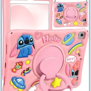 JoySolar for iPad 5th/6th Gen Case - for iPad Air 1st/2nd Gen, Lilo & Stitch